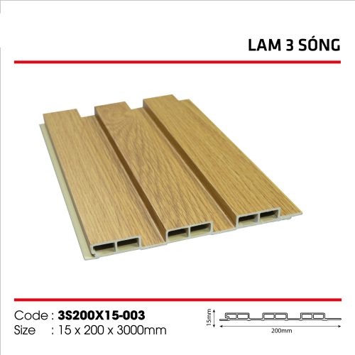 Tấm ốp nhựa lam sóng Bình Dương 003