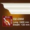 Phào chỉ trang trí OZ-C032 tại Bình Dương