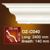 Phào chỉ trang trí OZ-C040 tại Bình Dương