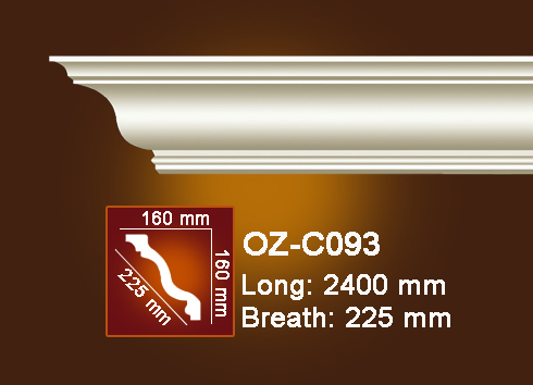 Phào chỉ trang trí OZ-C093 tại Bình Dương