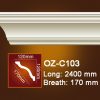 Phào chỉ trang trí OZ-C103 tại Bình Dương