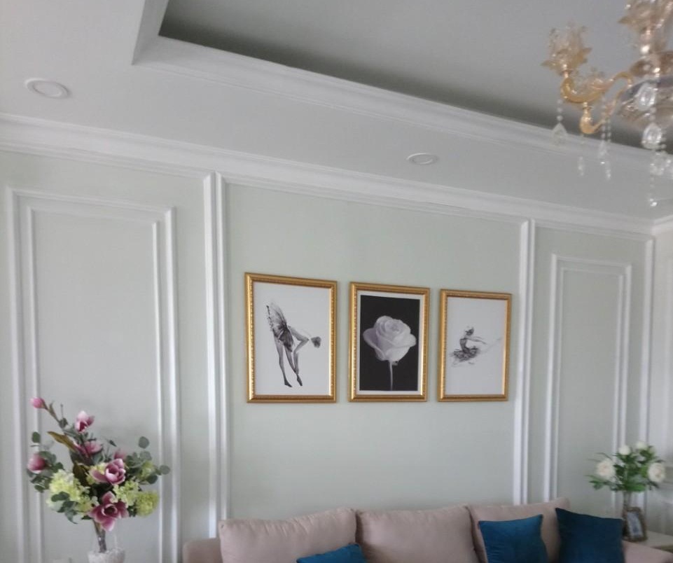 Công ty thi công phào chỉ trắng trơn ở Bình Dương chất lượng