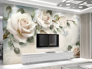 Tranh Dán Tường 3D Hợp Phong Thủy