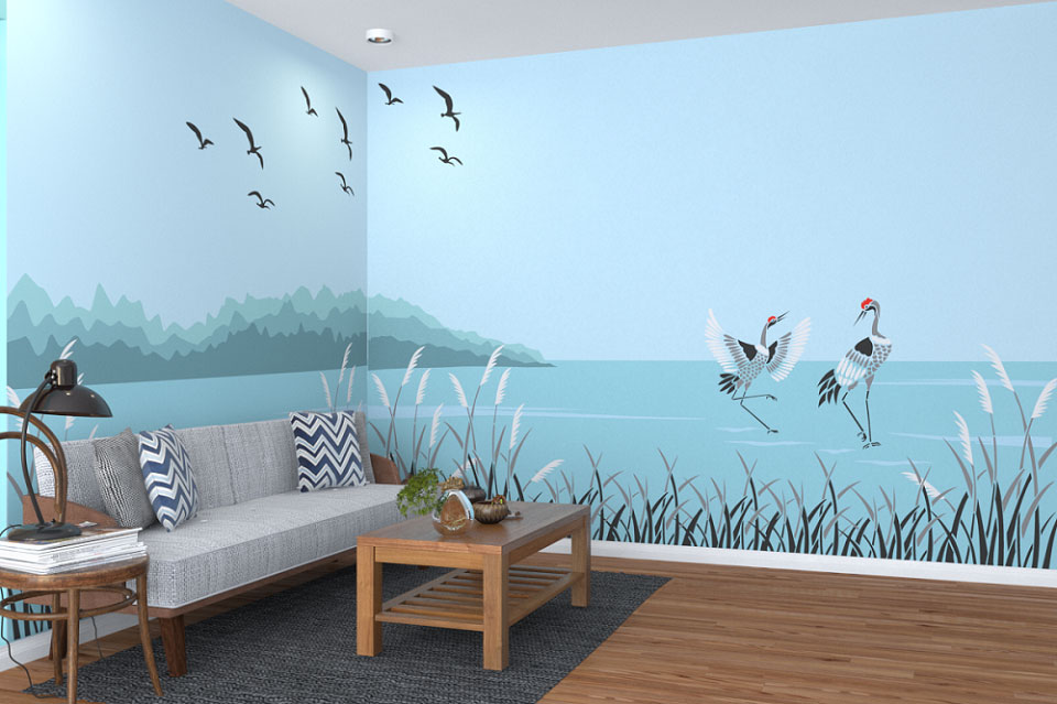 Bí Quyết Chọn Tranh Dán Tường 3D Hợp Phong Thủy