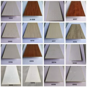màu sắc tấm ốp tường