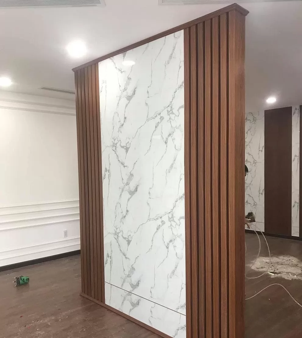Tấm ốp PVC vân đá tại Bình Dương